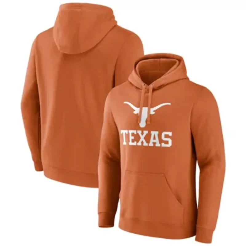 NCAA Fanatics Texas Longhorns Team Lockup Pullover Hoodie
