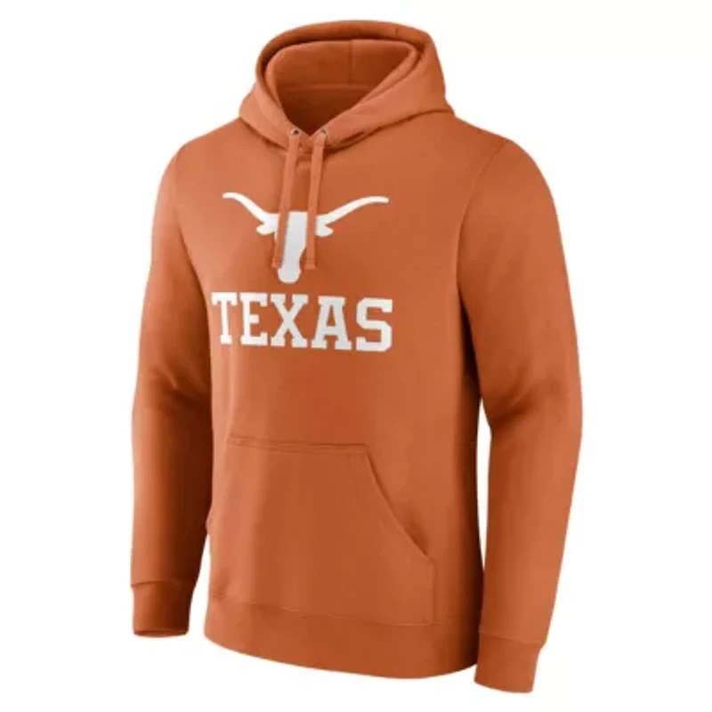 NCAA Fanatics Texas Longhorns Team Lockup Pullover Hoodie