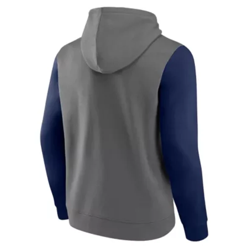 NCAA Fanatics Notre Dame Fighting Irish Extra Point Color-Block Pullover Hoodie
