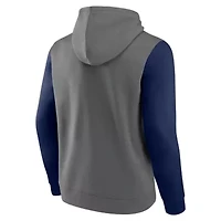 NCAA Fanatics Notre Dame Fighting Irish Extra Point Color-Block Pullover Hoodie