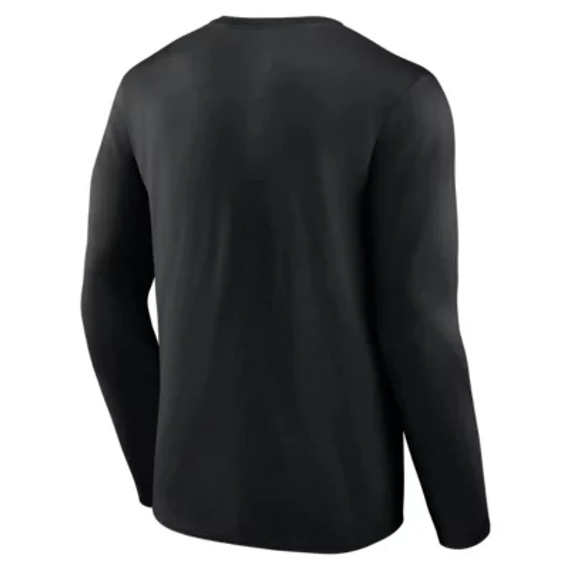 NCAA Fanatics Wisconsin Badgers Team Lockup Long Sleeve T-Shirt