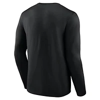 NCAA Fanatics Wisconsin Badgers Team Lockup Long Sleeve T-Shirt