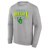 NCAA Fanatics Oregon Ducks True Classics Act Fast Fleece Pullover Sweatshirt