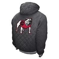 NCAA Franchise Club Georgia Bulldogs Diamond Quilted Full-Zip Hoodie Jacket