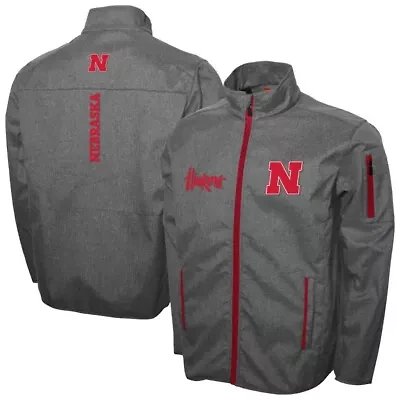 NCAA Franchise Club Nebraska Huskers XT2 Softshell Full-Zip Jacket