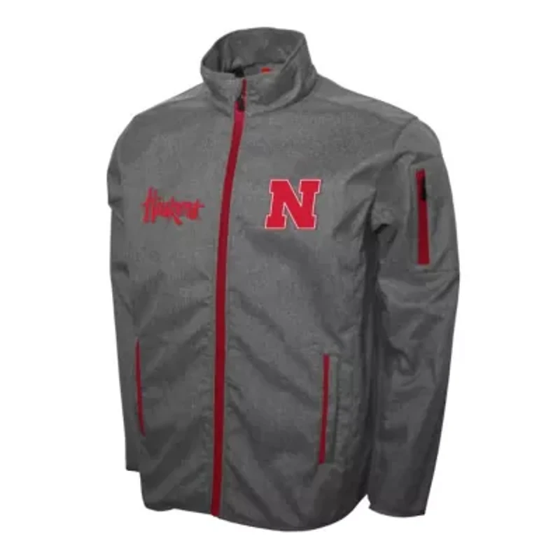 NCAA Franchise Club Nebraska Huskers XT2 Softshell Full-Zip Jacket