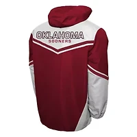 NCAA Franchise Club Oklahoma Sooners Action Anorak Half-Zip Jacket