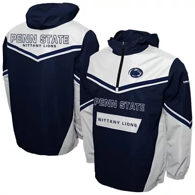 NCAA Franchise Club Penn State Nittany Lions Action Anorak Half-Zip Jacket