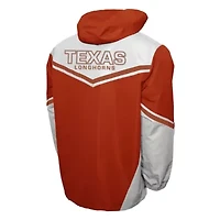 NCAA Franchise Club Texas Longhorns Action Anorak Half-Zip Jacket