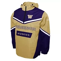 NCAA Franchise Club Washington Huskies Action Anorak Half-Zip Jacket