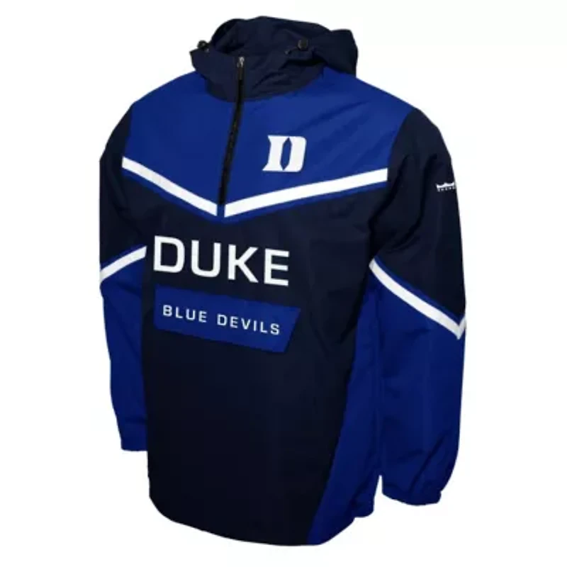 Duke Blue Devils NCAA Franchise Club Action Anorak Half-Zip Jacket
