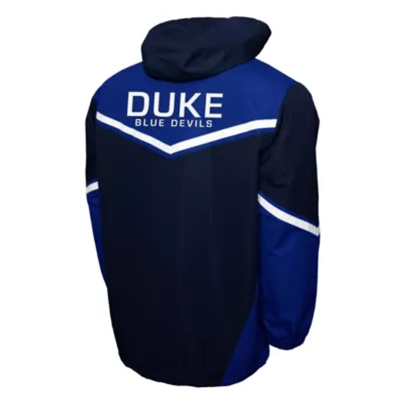 Duke Blue Devils NCAA Franchise Club Action Anorak Half-Zip Jacket