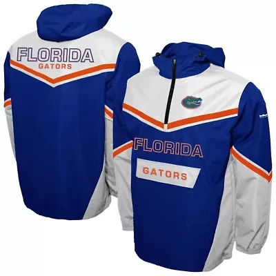 NCAA Franchise Club Florida Gators Action Anorak Half-Zip Jacket