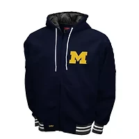 NCAA Franchise Club Michigan Wolverines Grind Full-Zip Hoodie Jacket
