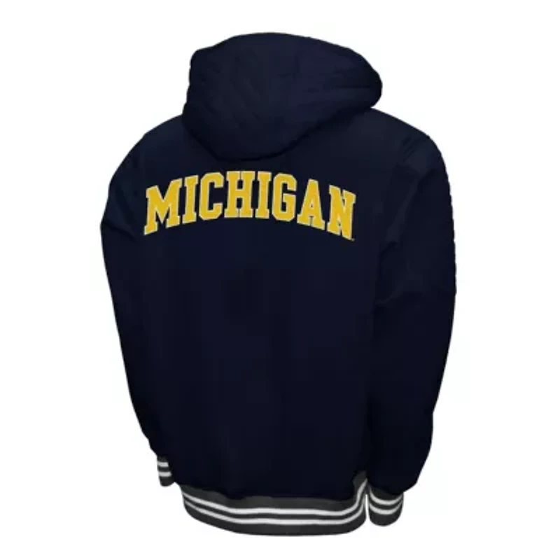 NCAA Franchise Club Michigan Wolverines Grind Full-Zip Hoodie Jacket