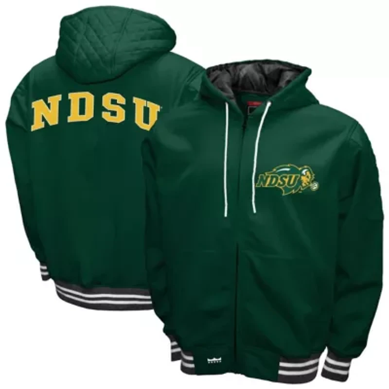 NCAA Franchise Club NDSU Bison Grind Full-Zip Hoodie Jacket