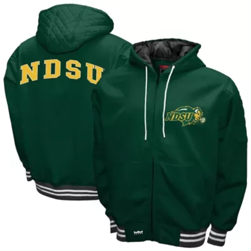 NCAA Franchise Club NDSU Bison Grind Full-Zip Hoodie Jacket