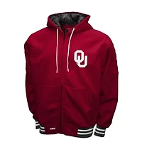 NCAA Franchise Club Oklahoma Sooners Grind Full-Zip Hoodie Jacket