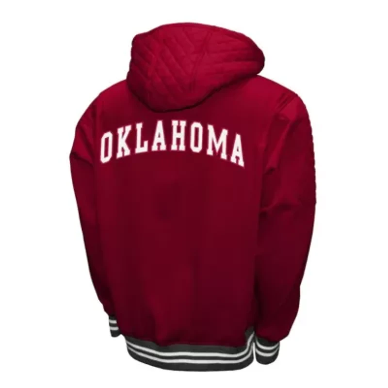 NCAA Franchise Club Oklahoma Sooners Grind Full-Zip Hoodie Jacket