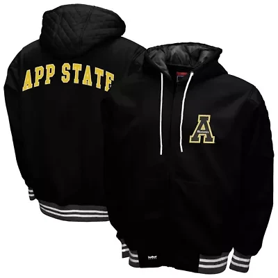 NCAA Franchise Club Appalachian State Mountaineers Grind Full-Zip Hoodie Jacket
