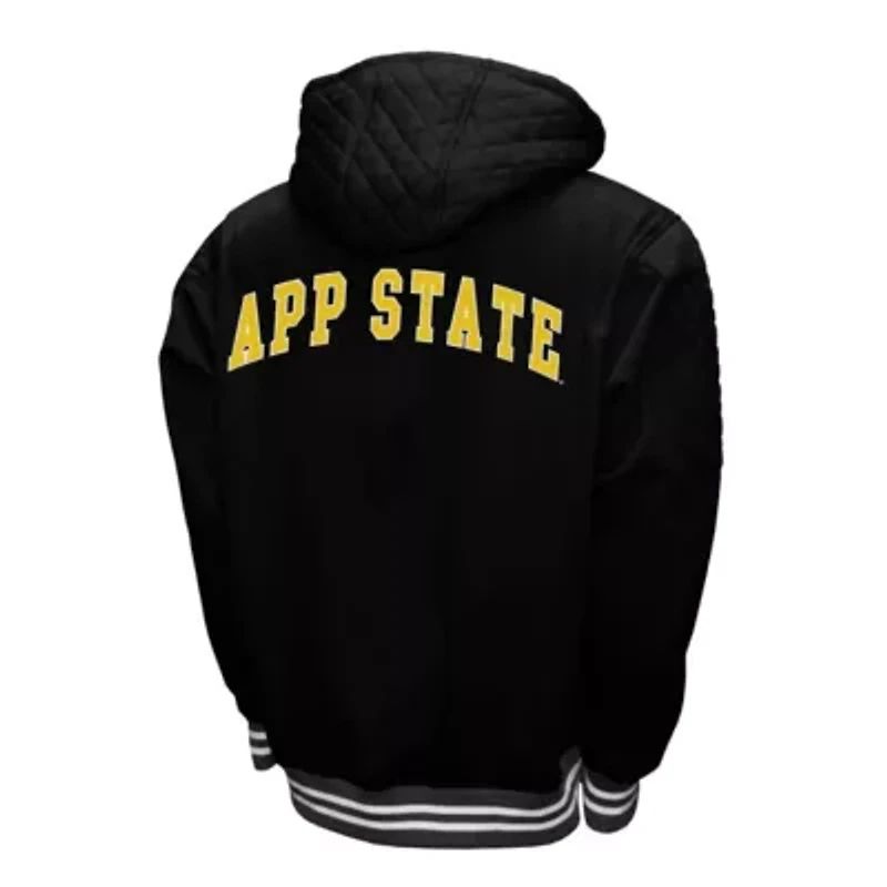 NCAA Franchise Club Appalachian State Mountaineers Grind Full-Zip Hoodie Jacket