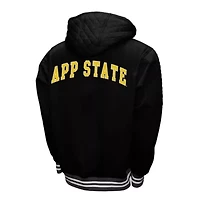 NCAA Franchise Club Appalachian State Mountaineers Grind Full-Zip Hoodie Jacket