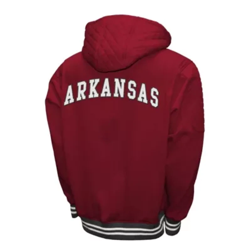 NCAA Franchise Club Arkansas Razorbacks Grind Full-Zip Hoodie Jacket