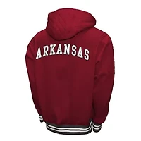 NCAA Franchise Club Arkansas Razorbacks Grind Full-Zip Hoodie Jacket