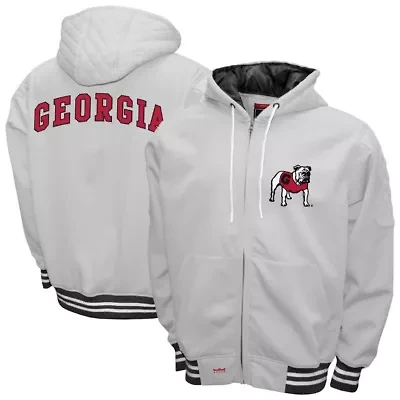 NCAA Franchise Club Georgia Bulldogs Grind Full-Zip Hoodie Jacket