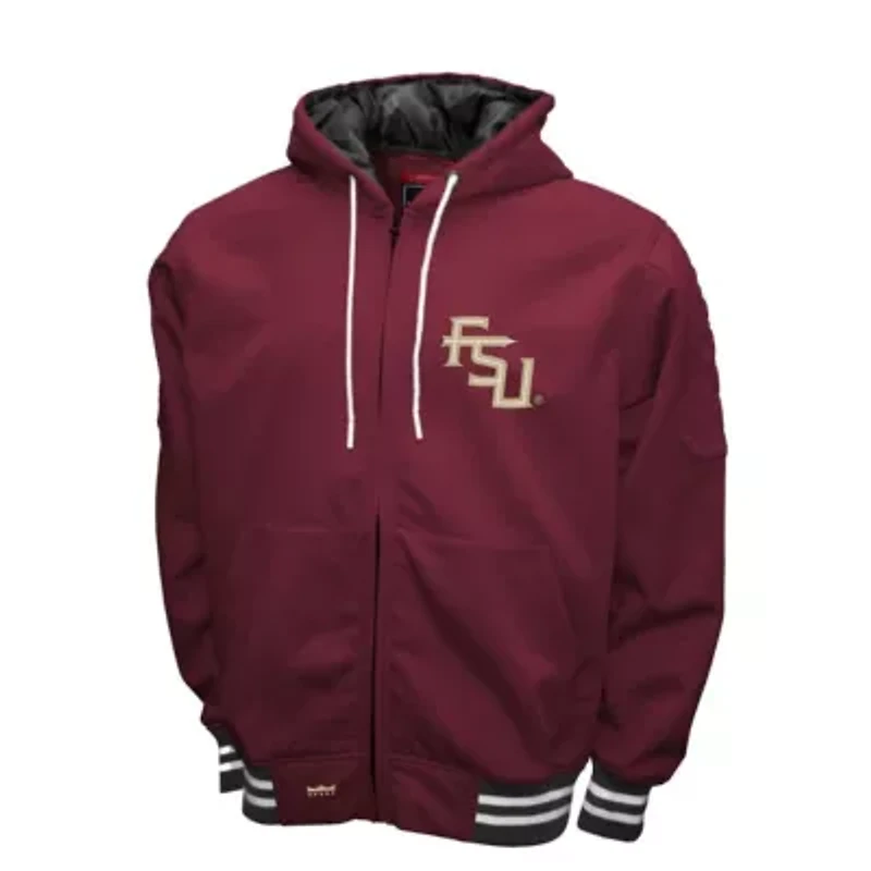 NCAA Franchise Club Florida State Seminoles Grind Full-Zip Hoodie Jacket