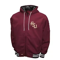 NCAA Franchise Club Florida State Seminoles Grind Full-Zip Hoodie Jacket