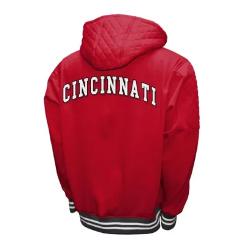 NCAA Franchise Club Cincinnati Bearcats Grind Full-Zip Hoodie Jacket