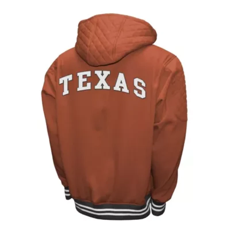NCAA Franchise Club Texas Longhorns Grind Full-Zip Hoodie Jacket