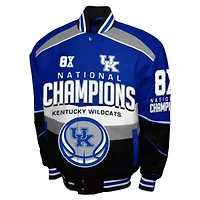 NCAA Franchise Club Kentucky Wildcats Cotton Twill Full-Snap Jacket