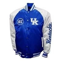 NCAA Franchise Club Kentucky Wildcats Satin Full-Snap Jacket