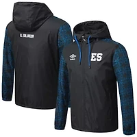 Soccer National Teams El Salvador Team Full-Zip Hooded Rain Jacket