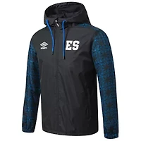 Soccer National Teams El Salvador Team Full-Zip Hooded Rain Jacket