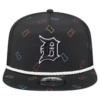 MLB Detroit Tigers Gummy Golfer Trucker Snapback Hat