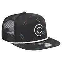 MLB Chicago Cubs Gummy Golfer Trucker Snapback Hat