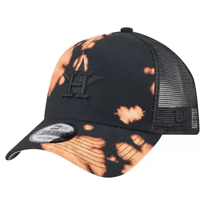 MLB Houston Astros Bleached A-Frame 9FORTY Adjustable Hat