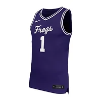 NCAA Nike #1 TCU Horned Frogs Replica Basketball Jersey