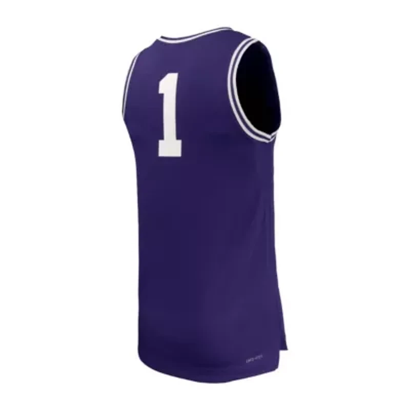 NCAA Nike #1 TCU Horned Frogs Replica Basketball Jersey