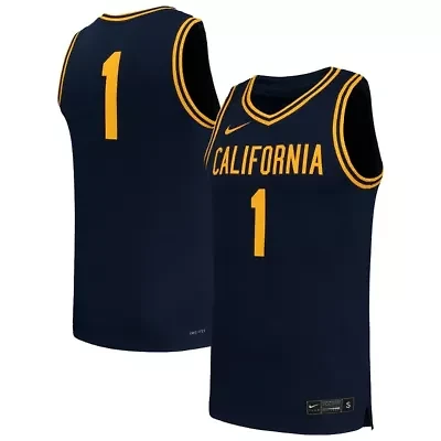 California Golden Bears NCAA Nike #1 Cal Replica Basketball Jersey