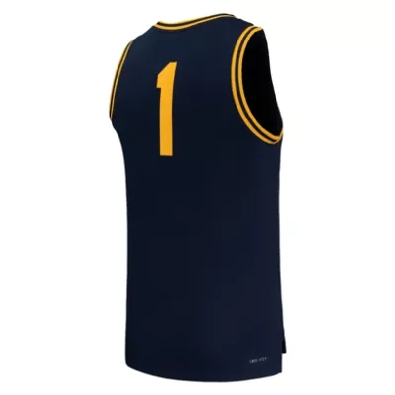 California Golden Bears NCAA Nike #1 Cal Replica Basketball Jersey