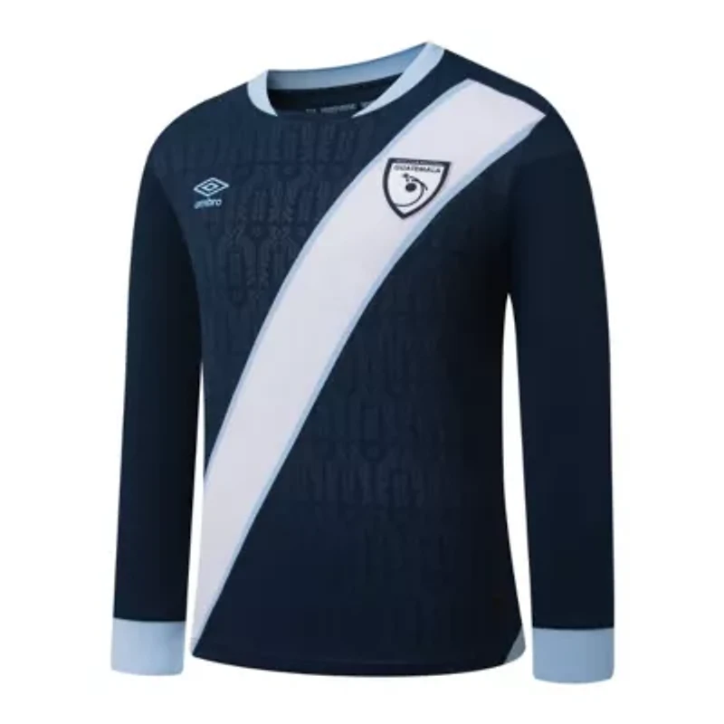 Soccer National Teams Guatemala Team 2025 Away Replica Long Sleeve Jersey