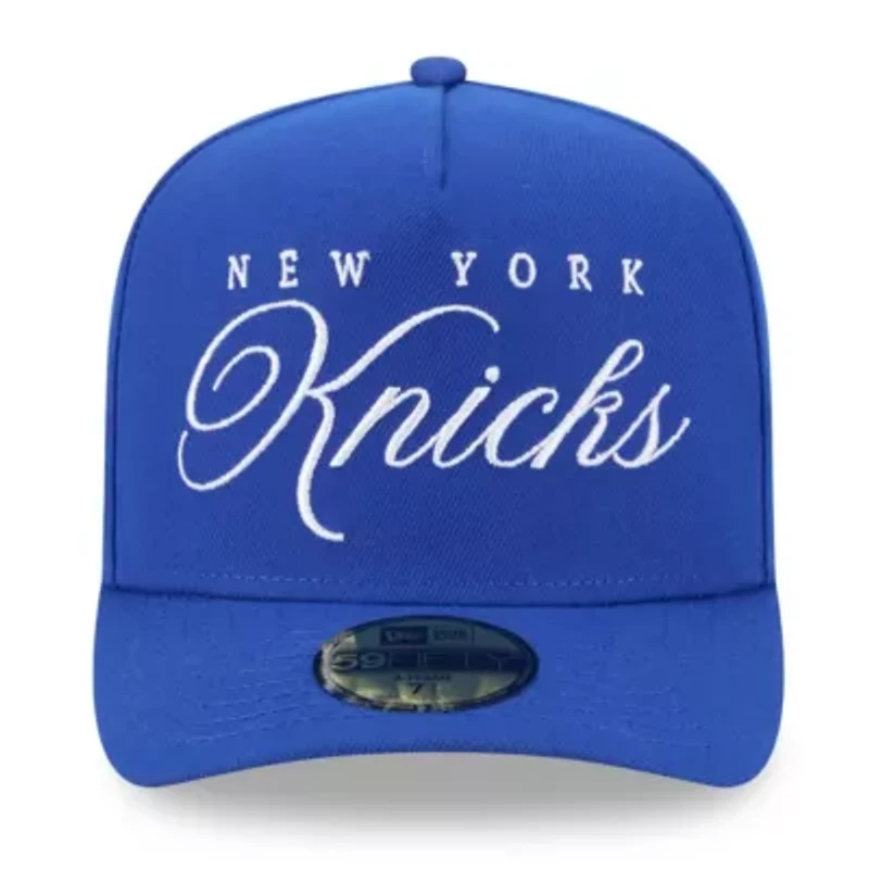 NBA New York Knicks 2025 Draft A-Frame 59FIFTY Fitted Hat