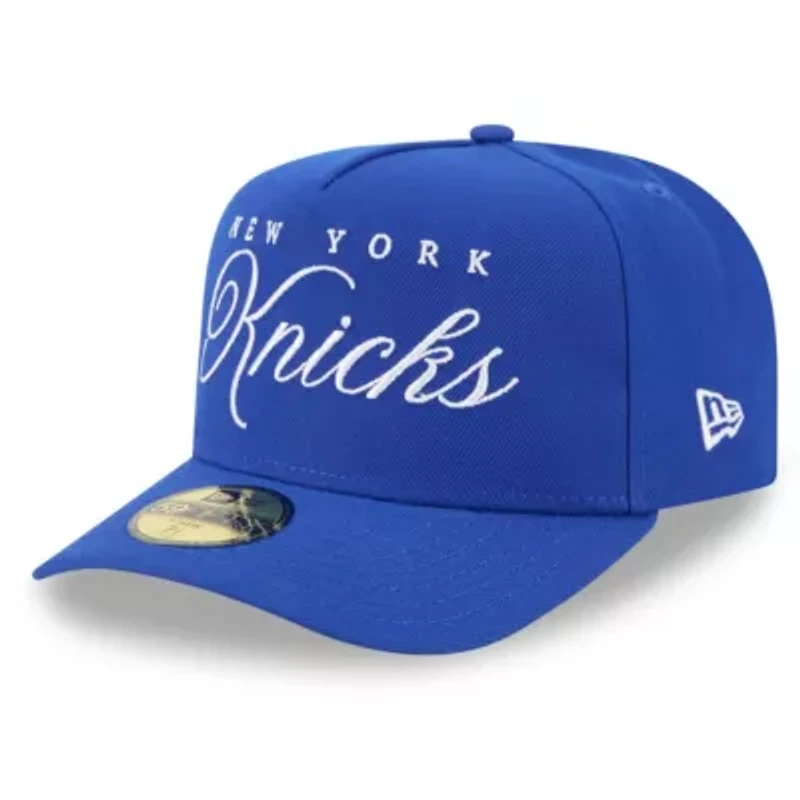 NBA New York Knicks 2025 Draft A-Frame 59FIFTY Fitted Hat