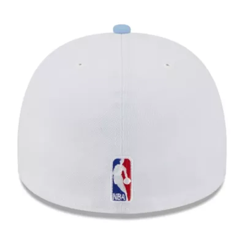 NBA White/Light Memphis Grizzlies 2025 Draft A-Frame 59FIFTY Fitted Hat