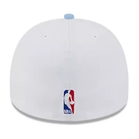 NBA White/Light Memphis Grizzlies 2025 Draft A-Frame 59FIFTY Fitted Hat