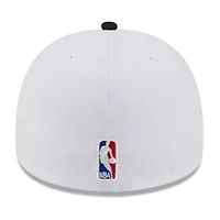 NBA White/Black Miami Heat 2025 Draft A-Frame 59FIFTY Fitted Hat